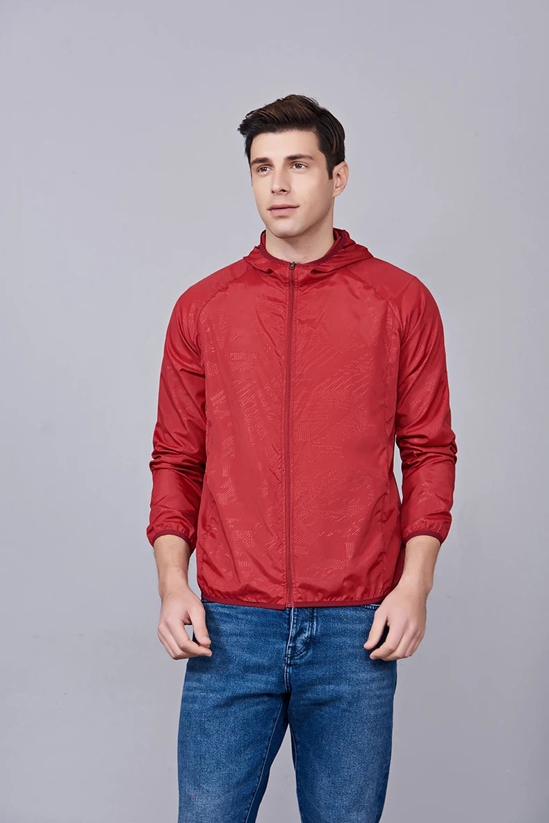 Unisex Waterproof Hiking Jacket – Quick-Dry Outdoor Windbreaker